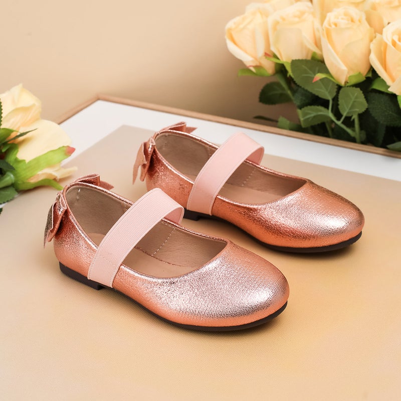 Girls' Princess Shoes, New Performance Shoes, Dress Leather Shoes, Big Children'S Single Shoes, Bow-Knot Soft-Soled Children'S Shoes - Image 5