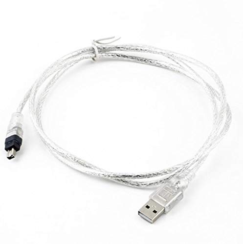 MaxLLTo 6ft 1.8m USB to Firewire IEEE 1394 4 Pin iLink Adapter Data Cable - Image 3