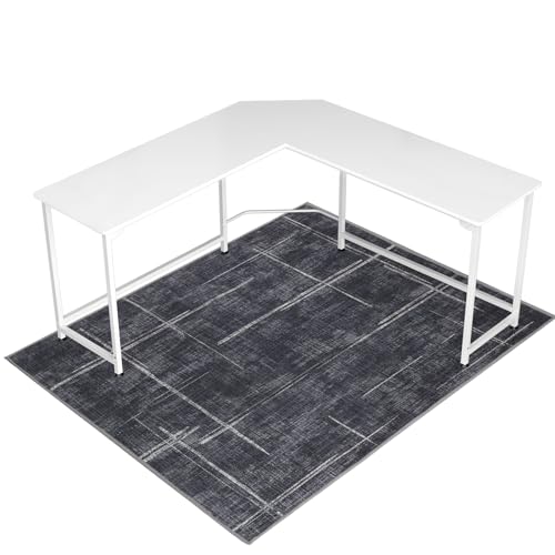 Lreedy Office Chair Mat for Hardwood FloorTile Floor48 X 60 Heavy Duty Desk Chair Mat for Hard FloorsUnder Desk Rug for Rolling Computer ChairAnti SlipLow Pile Carpet Floor - Image 1