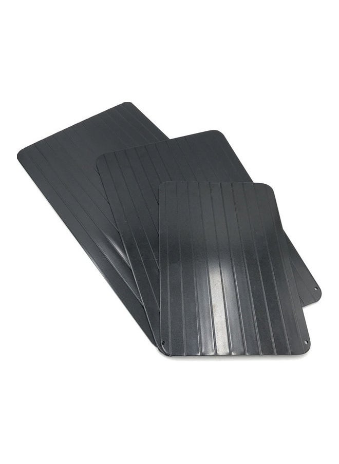 نيبمينينت صينية لإذابة الثلج عن الأطعمة بسرعة أسود 29.5x20.8x0.2سم  - Image 3