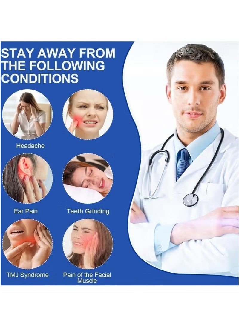 اترجسز 1 قطعة مكافحة الشخير شقق ، سدادة الشخير الفعالة للرجال والنساء ، شقق الفم عالية الجودة ضد الشخير ، بديل لموسعات الأنف وبقع الأنف ، مع مربع التخزين - Image 5