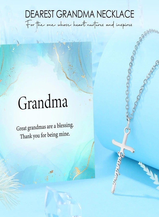 Verouis Gifts for Grandmas Birthday Grandma Gifts from Grandkids Promoted to Grandmother Gift for First Time Grandma New Great Grandmas to Be Announcement Present Idea for Grammy Granny Soon to Be Grandmother - Image 5