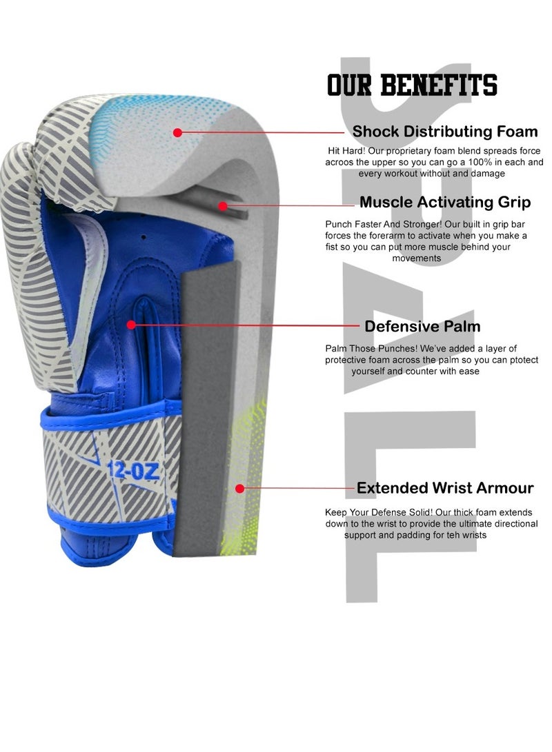 Spall Professional Boxing Gloves For Strong Punches Sparring And Kickboxing Fighting Punch Bag Workout Muay Thai And Training - Image 2