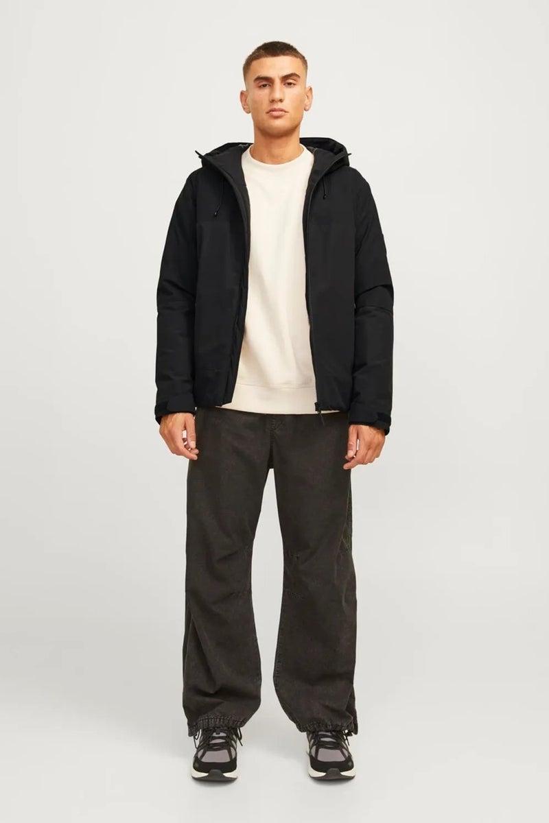 Jack Jones Men's Jcoaıden Transitional Jacket Sn - Black - Image 4