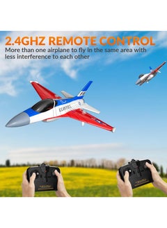 VOLANTEXRC Rc Plane F-16 Fighting Falcon - 2.4Ghz 2Ch Remote Control Airplane Jet Fighter Ready To Fly With Cool Lights, For Beginners, Boys And Girls (762-4)  - Image 3