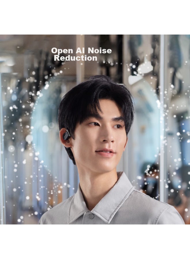 Cleerarc3 Noise-cancelling Version, Non-in Open-ear Headphones, Gold List Hanging Ear Style, Ai Smart Wireless Bluetooth Sports Earphones, Compatible With Huawei, Apple, Xiaomi, National Subsidy, Mysterious Black - Image 1