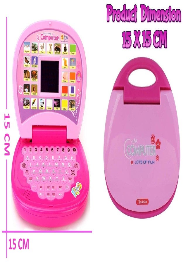 iChoice™ Laptop for Kids with LED Display Educational Learning Computer for Kids with 123 Number and Alphabet ABC Learning Laptop for Kids, Kids Laptop Toy - Image 4