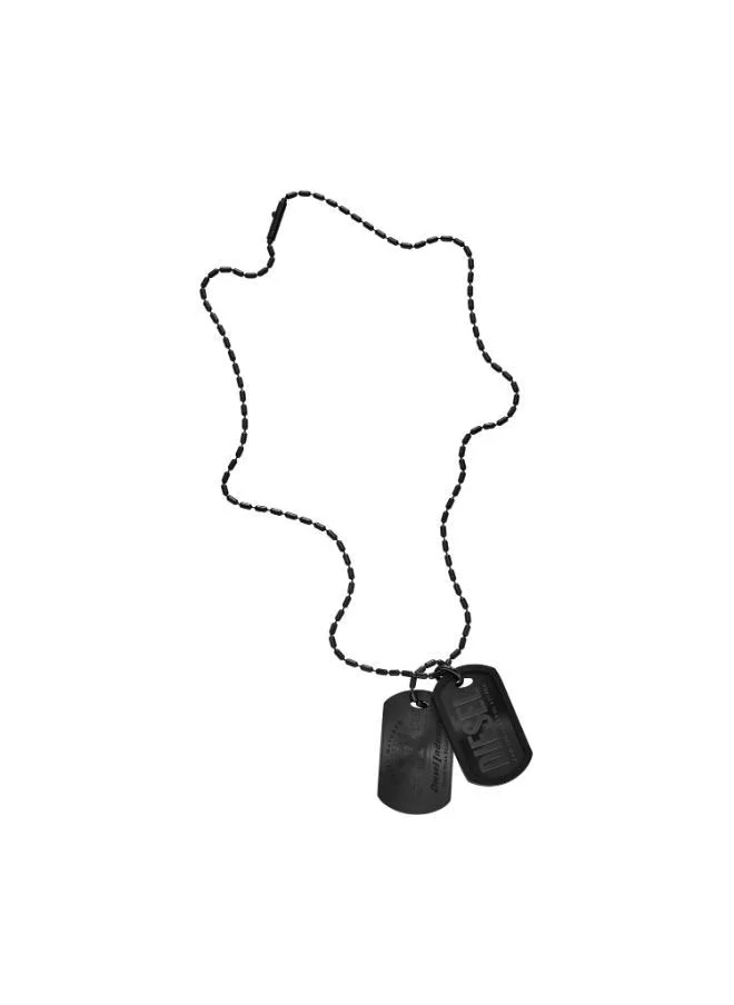 DIESEL Dx1554001 Dog Tag Necklace