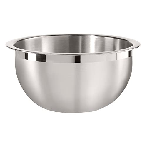 Oggi 5-Quart Two-Tone Stainless Steel Mixing Bowl, Great for Mixing, Making Dough, Dressing Salads, Mixing Eggs, Washing Vegetables - Image 1