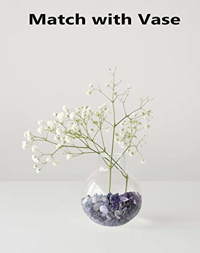 LAIDANLA Amethyst Crushed Stone Crystal Chips Bulk Natural Gemstones Healing Reiki Crystals Mini Quartz Vase Filler Aquarium Gravel 0.55lb - Image 3