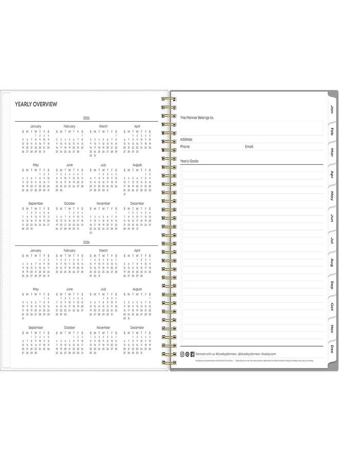 Blue Sky 2025 Blue Sky Weekly/Monthly Planning Calendar, 8-1/2" x 11", Sophie, January 2025 To December 2025 - Image 5