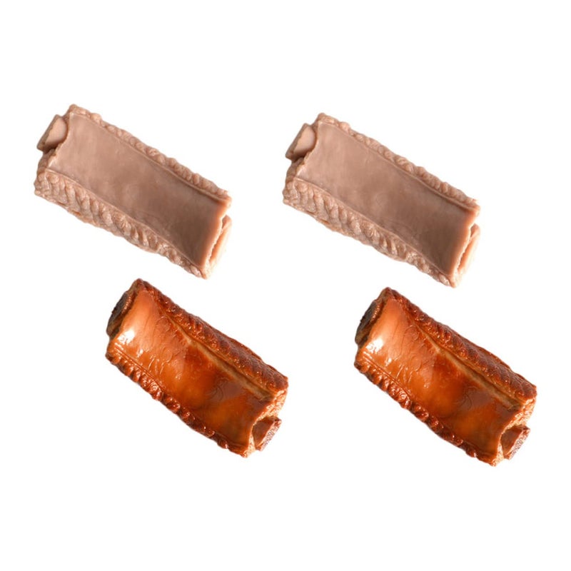 Realistic 4pcs Rib Models For Food Photography Kitchen Display Party Decoration - Image 2