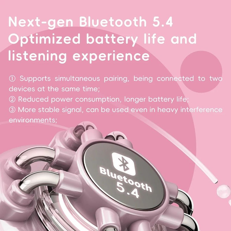 FiiO Anytime Bluetooth 5.4 Wireless Headphones Bluetooth- Hi-Res Wireless, Black - Image 2