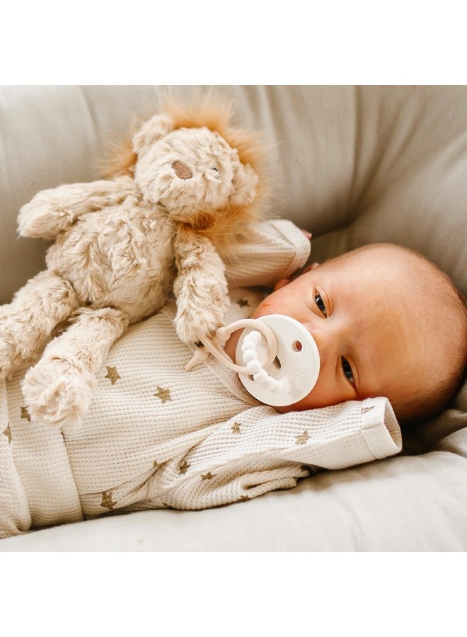Ryan & Rose Ryan & Rose Cutie Cuddle Pacifier Holder Animal (Lion) - Image 5