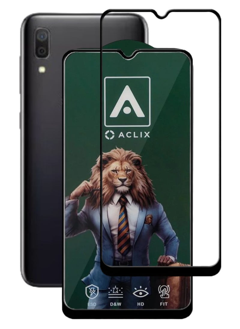 ACLIX Antistatic ESD Dustproof Premium Quality High Definition Tempered Glass Screen Protector Designed For Samsung Galaxy A30 - Image 1