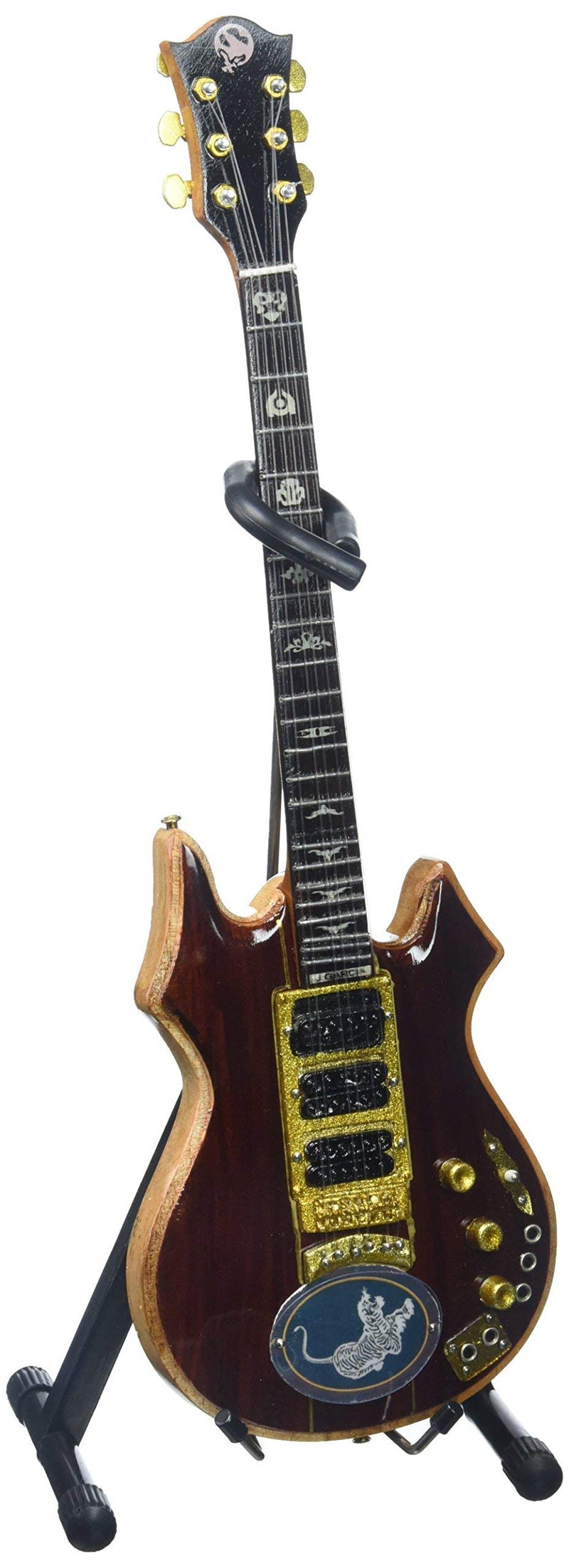 AXE HEAVEN JG063 Jerry Garcia Signature Tiger Mini Guitar