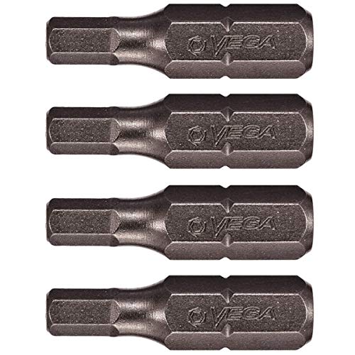 VEGA Industries VEGA 1/4" HEX Tamper Proof 1 Inch Security Bits. Professional Grade ¼ Inch Hex Shank, HEX 1/4 Security Bits. 125HT1664A-4 (Pack of 4) - Image 4