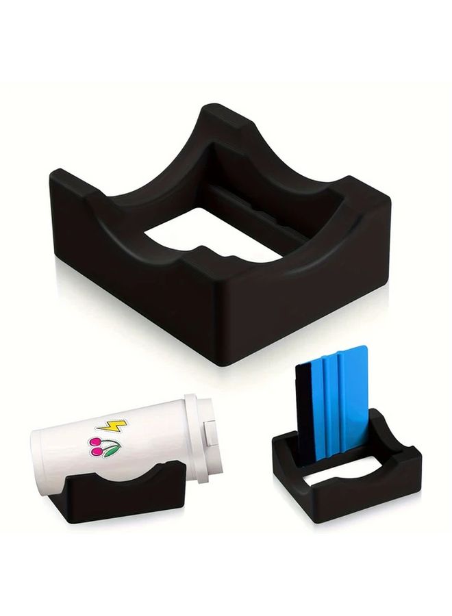 Blue Compact Anti Slip Cup Holder For Thermos Mugs And Water Bottles - Image 1