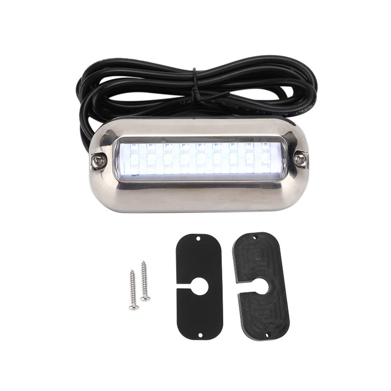 ضوء قارب تحت الماء أزرق 27 LED 74 لومن ساطع IP68 مصباح مؤخرة بحري - Image 2