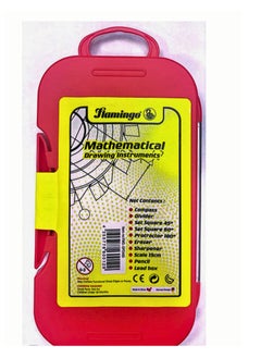 FLAMINGO Mathematical Instrument Set Assorted Color  - Image 1