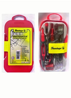 FLAMINGO Mathematical Instrument Set Assorted Color  - Image 3