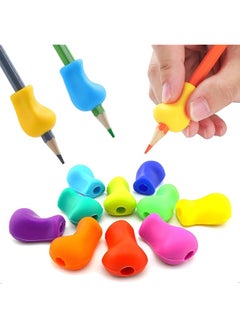 Pencil Grip 10 Pcs Pencil Grips For Kids Handwriting Pen Holders For Toddlers Writing Practice Tools Pencil Grippers For Correction Aid Universal Colorful Pencil Grippers Writing Aid