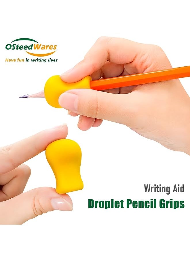 X spring - Pencil Grip 10 Pcs Pencil Grips For Kids Handwriting Pen Holders For Toddlers Writing Practice Tools Pencil Grippers For Correction Aid Universal Colorful Pencil Grippers Writing Aid - Image 1