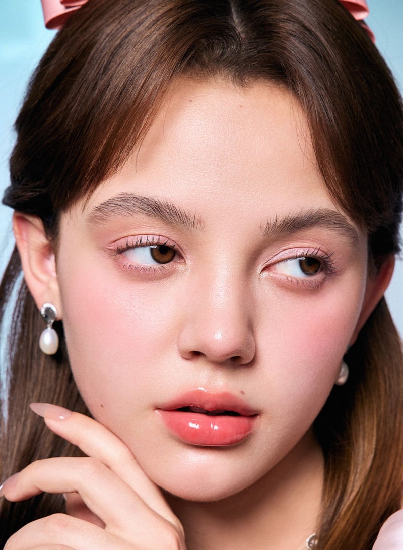 Flower Knows Shell's Jewel Nourishing Lip Glaze with Hydrating Essence and Glossy Shine  3-in-1 Lip Oil, Gloss u0026 Treatment – P02 Stellar Nacre - Image 2