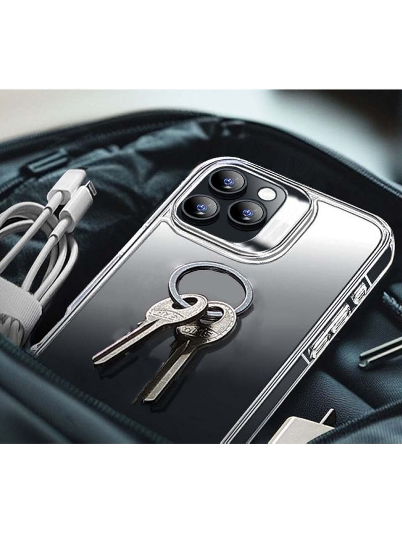 دبليو تيك ابل ايفون 16 برو 2024 ديستني سيريز تي بي يو بغطاء حماية للكمبيوتر الصلب - شفاف - Image 3