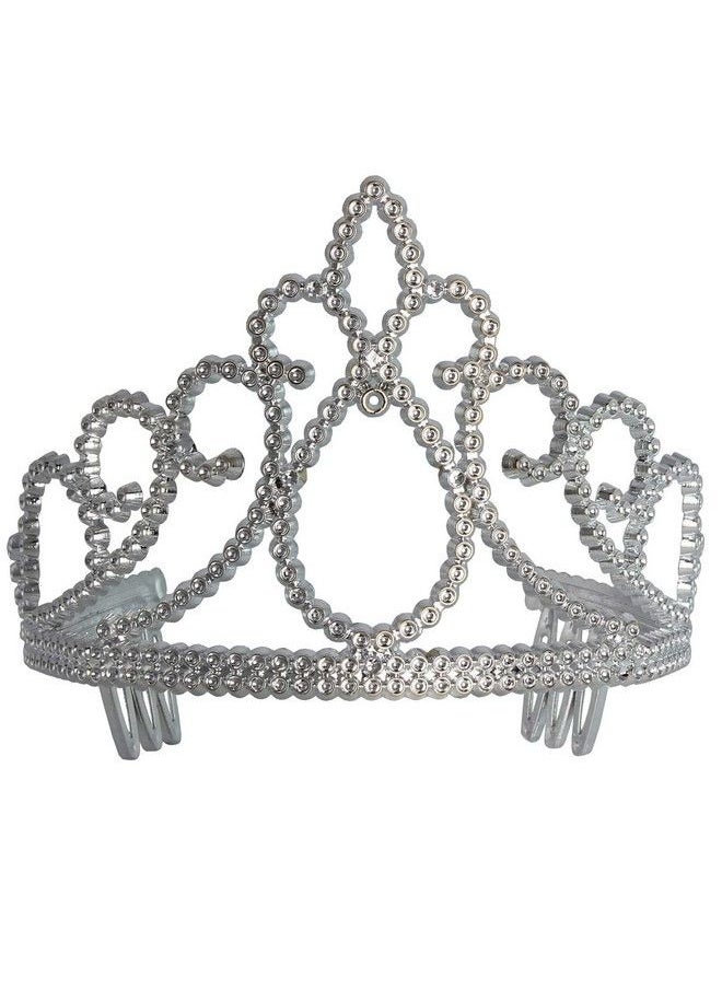 XiangGuanQianYing - Dress Up Crown Princess Tiaras Party Tiaras Silver 12 Pack - Image 1