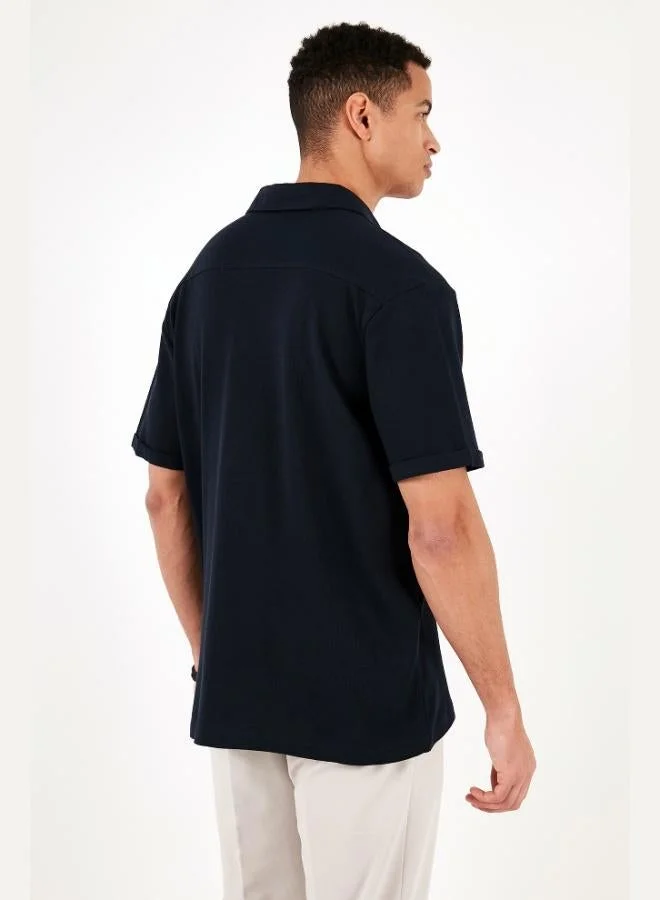 Buratti  Buratti Cotton Regular Fit Short Sleeve Shirt Men's SHIRT 5902724 for Men | Best Price UAE