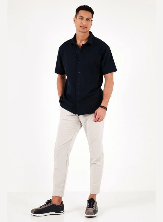 Buratti  Buratti Cotton Regular Fit Short Sleeve Shirt Men's SHIRT 5902724 for Men | Best Price UAE
