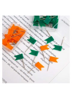 Y&D Push Pins, 400 PCS Map Tacks, Marking 8 Assorted Colors, Thumb Tacks Plastic Head, with Steel Point, Colored for Cork Bulletin Board, Picture Hanging at Home School  - Image 5
