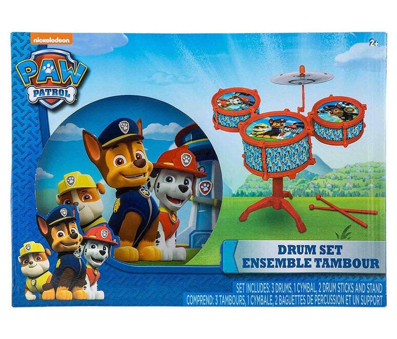 nickelodeon What Kids Want Paw Patrol Drum Kit Set - Image 3