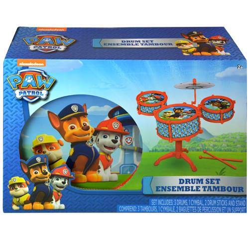 nickelodeon What Kids Want Paw Patrol Drum Kit Set - Image 2