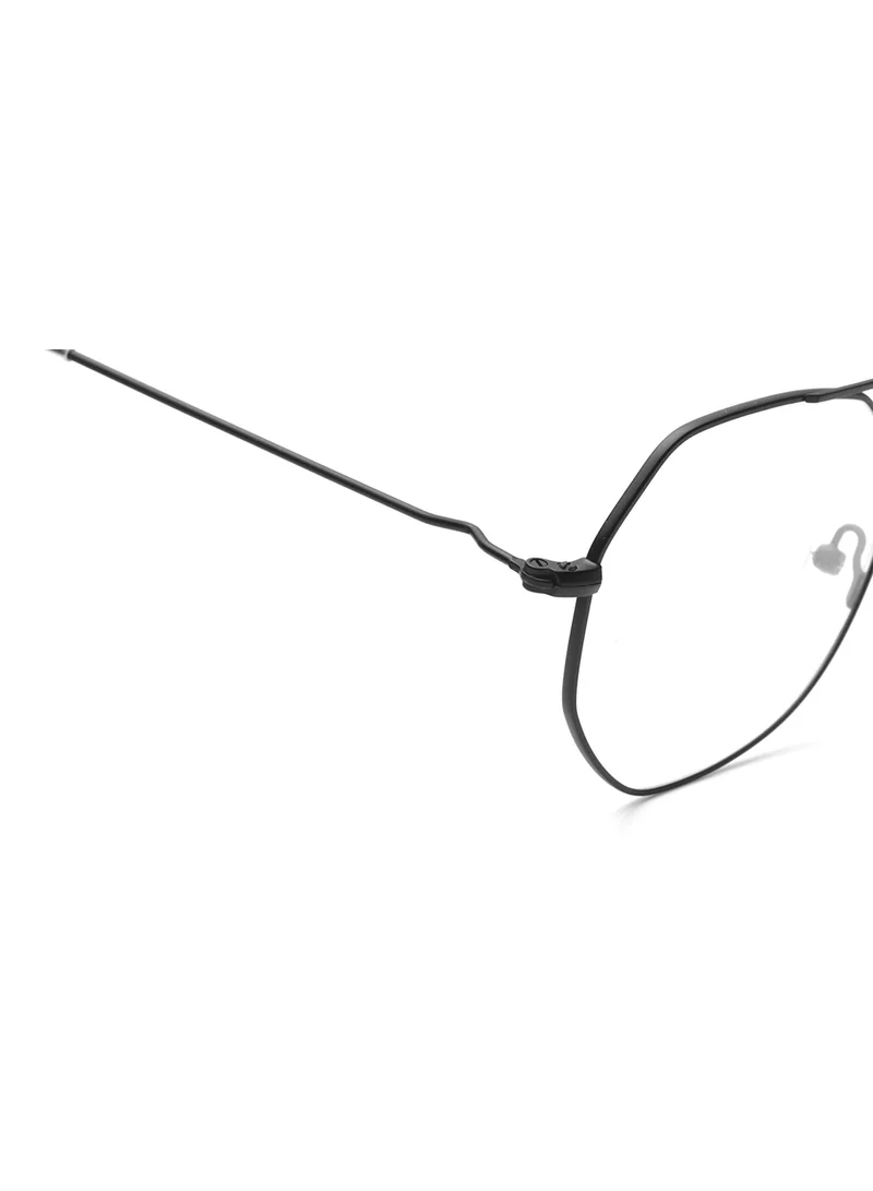 fastrack Black Aviator  Rimmed Eyeglasses