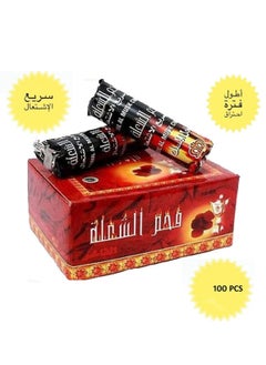 Generic Premium Bakhoor Coal Shola Charcoal Musk Tablets Black 300 Pieces  - Image 2