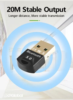 EXPGlobal USB Receiver for Bluetooth Keyboard Mouse,Bluetooth USB,Keyboard Dongle Replacement,Unifying Receiver,Realtek Chips,Stable Performance,Support Win10/8/7,for Laptop,Headset,Speakers  - Image 3