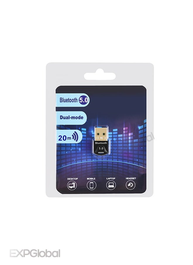 EXPGlobal - USB Receiver for Bluetooth Keyboard Mouse,Bluetooth USB,Keyboard Dongle Replacement,Unifying Receiver,Realtek Chips,Stable Performance,Support Win10/8/7,for Laptop,Headset,Speakers - Image 1