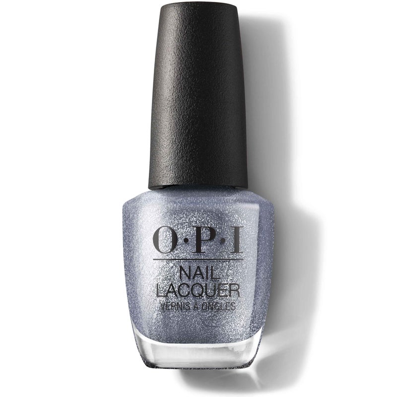 OPI Nail Lacquer OPI Nails the Runway | Opaque Muted Gray Shimmer Chip Resistant Nail Polish | Muse of Milan Collection - Image 1