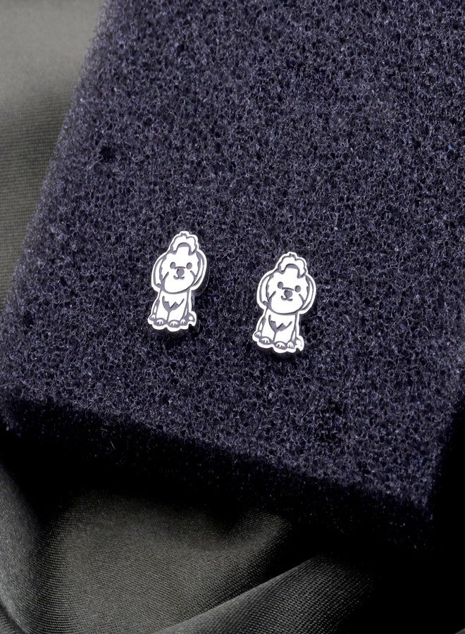 AKTAP Shih Tzu Dog Stud Earrings Shih Tzu Gifts Shih Tzu Jewelry for Dog Mom Shih Tzu Lover Gift (Shih Tzu Dog Earrings) - Image 4