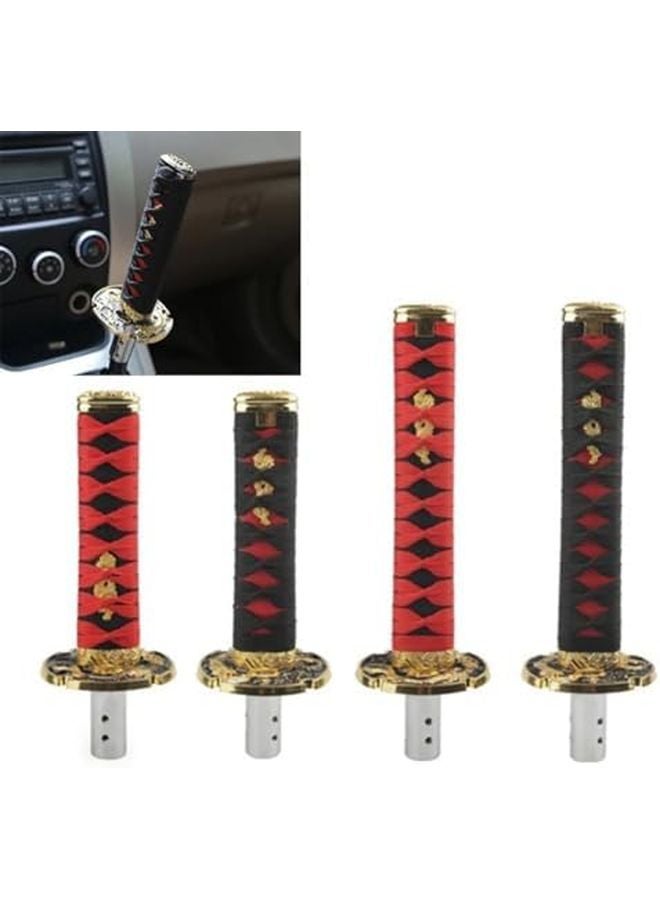 20CM Black Plastic And Metal Manual Transmission Shift Knob Easy Install For Most Cars - Image 3