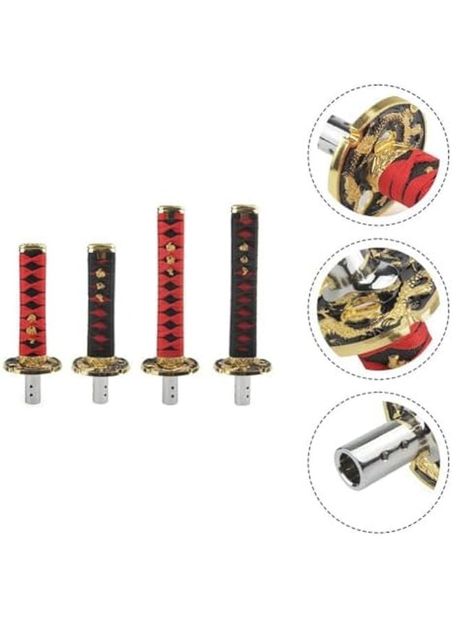 20CM Black Plastic And Metal Manual Transmission Shift Knob Easy Install For Most Cars - Image 5