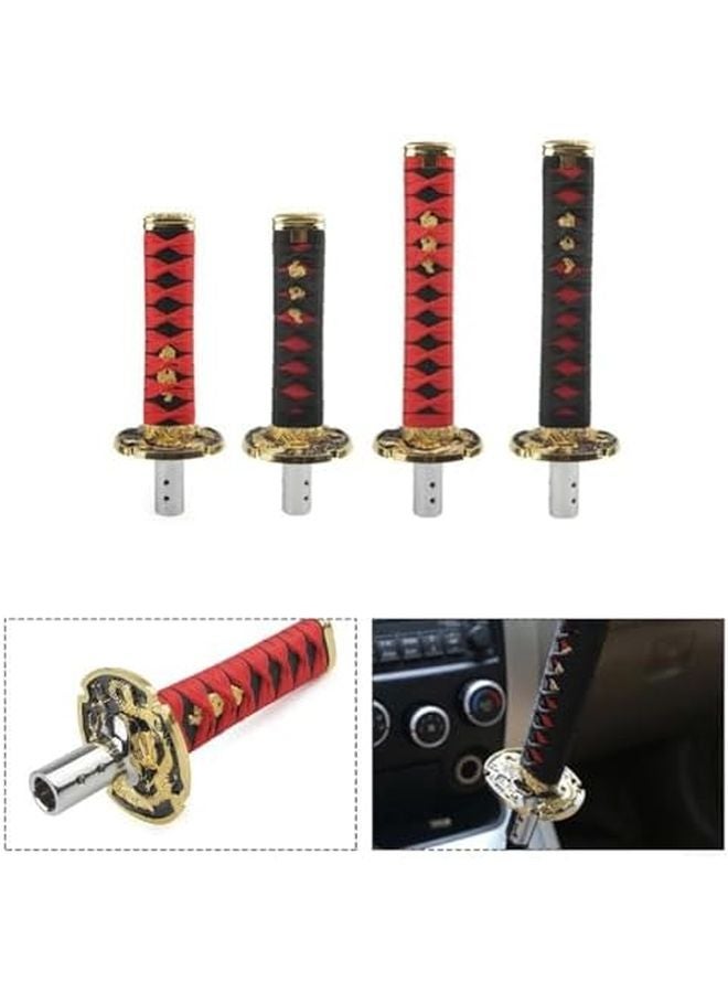 20CM Black Plastic And Metal Manual Transmission Shift Knob Easy Install For Most Cars - Image 4