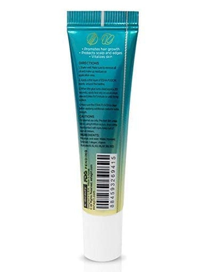 إشا وصلة شعر مستعار من الدانتيل من إيشا فيوجن، غنية بالكولاجين والفيتامينات، مقاومة للماء، 0.34 أونصة - Image 4