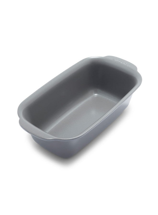 GreenPan Premiere Ovenware Healthy Ceramic Nonstick 1 lb. Loaf Baking Pan, PFOA & PFAS-Free, Warp-Free Bakeware, Durable Quick Heating Baking Tray, Oven and Broiler Safe to 600F, Dishwasher Safe, Gray - Image 1
