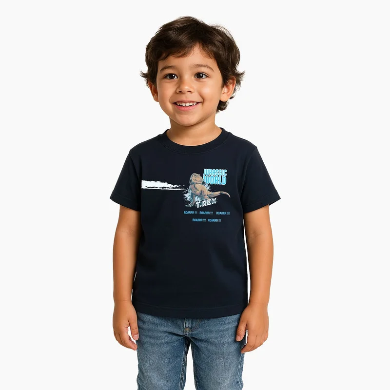 يونيفرسال Universal Jurrasic World Kids Boy's Short Sleeve T-Shirt