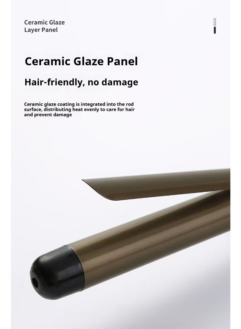 32mm diameter curling iron with 4-level intelligent temperature control! Ceramic hair protection, multi-functional styling in one device – curls or straightens effortlessly for long-lasting, glossy results. - Image 5