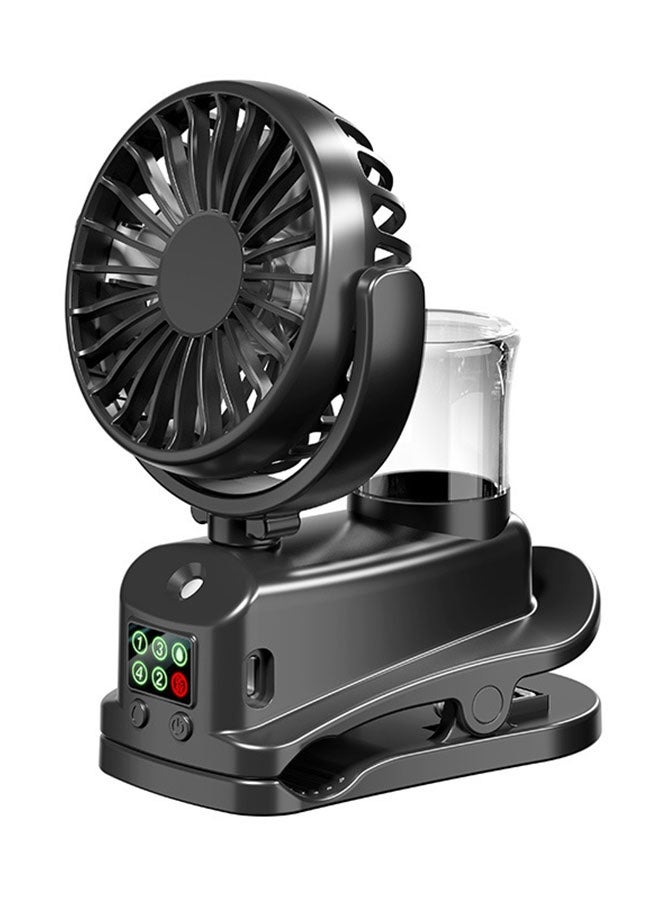 وايينيي مروحة + مرطب ثنائي الوظائف بUSB | مبرد هواء مكتبي محمول - 4 سرعات + مستويين للرطوبة + صامت 360° للمكاتب/الغرف/المهاجع (بطارية ليثيوم - تبريد هادئ - للأماكن المغلقة فقط - تصميم عصري) - Image 1