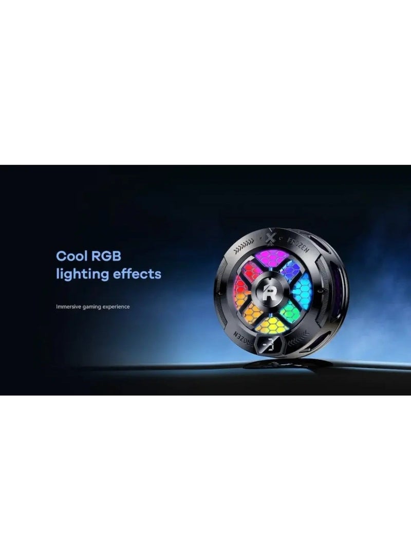 ريماكس مبرد موبايل ريماكس آيس ماجنت RGB بشاشة حرارة – F7\F7I - Image 4